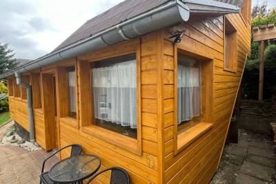 Exteriér ubytovania v obci Hybe, Rodinná chata Hybe, Hybe