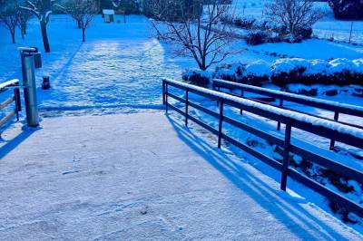 Zima, Rodinná chata Hybe, Hybe