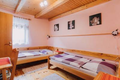 Dvojlôžková izba, Rodinná chata Hybe, Hybe
