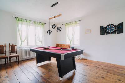 Herňa - Biliard, Rodinná chata Hybe, Hybe