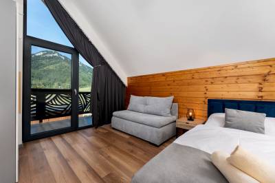 Spálňa, Chalet pod Skalou, Liptovská Anna