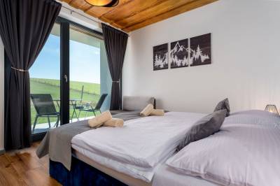 Spálňa, Chalet pod Skalou, Liptovská Anna