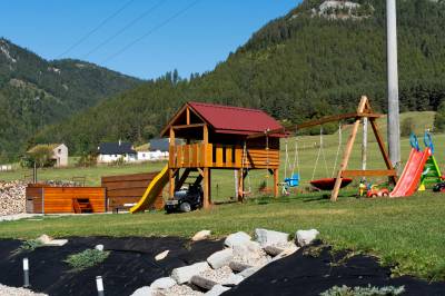 Detské ihrisko, Chalet pod Skalou, Liptovská Anna