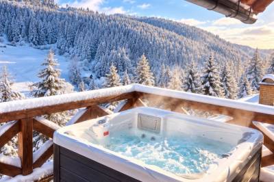 Vírivka s výhľadom, MONTANA RESIDENCE - Chata Panoráma, Belá - Dulice