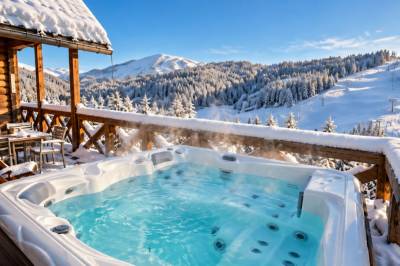 Vírivka s výhľadom, MONTANA RESIDENCE - Chata Panoráma, Belá - Dulice