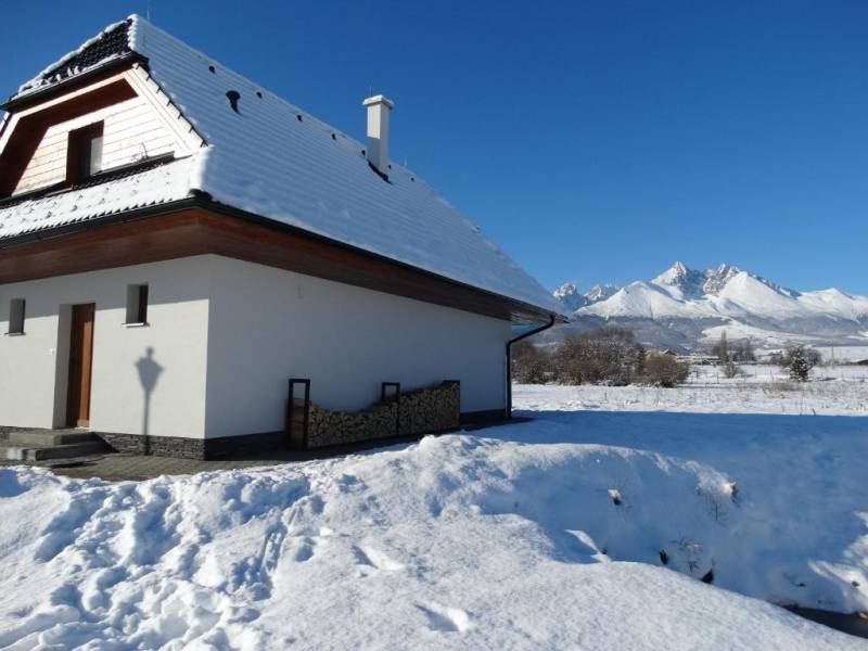 Exteriér - zima, Holiday House SABALA 2, Stará Lesná