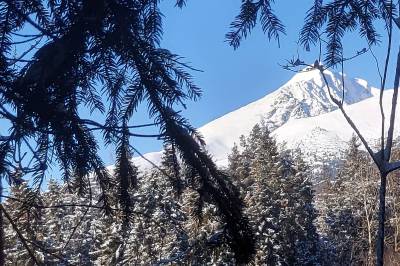 Vyhĺad pri chate, Chata pod zubačkou, Štrba