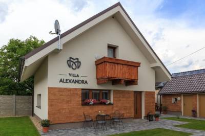 Exteriér ubytovania v obci Bešeňová na Liptove, Villa Alexandra, Bešeňová