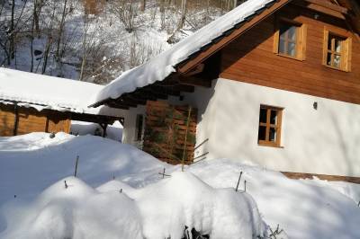 Exteriér, Chata Alex, Brezno