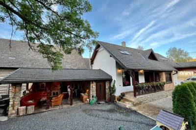 Exteriér ubytovania s altánkom, Chalupa Matejko, Liptovský Trnovec