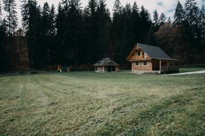 Exteriér chaty v Oravskom Podzámku, Chata Ančovička, Oravský Podzámok