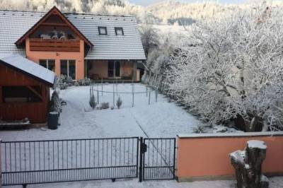 Exteriér ubytovania v obci Mlynky, Dovolenkový dom Čarnica, Mlynky