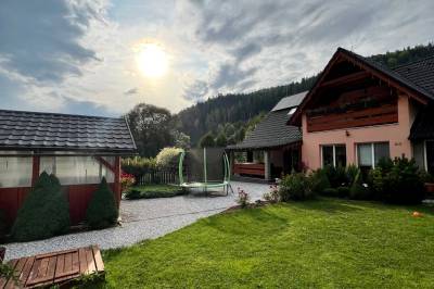 Exteriér ubytovania v obci Mlynky, Dovolenkový dom Čarnica, Mlynky