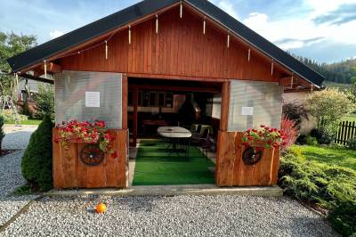 Altánok so sedením, Dovolenkový dom Čarnica, Mlynky