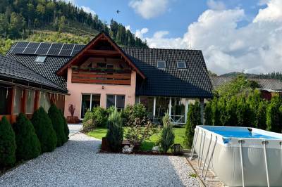 Exteriér ubytovania v obci Mlynky, Dovolenkový dom Čarnica, Mlynky