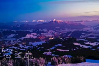 Lyžiarske stredisko Ski Park Kubínska hoľa, Apartmány Kubínska hoľa, Dolný Kubín