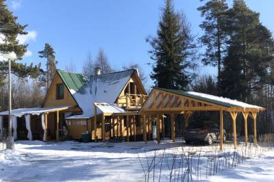 Exteriér ubytovania v Starej Lesnej, Chalet Green Park, Stará Lesná