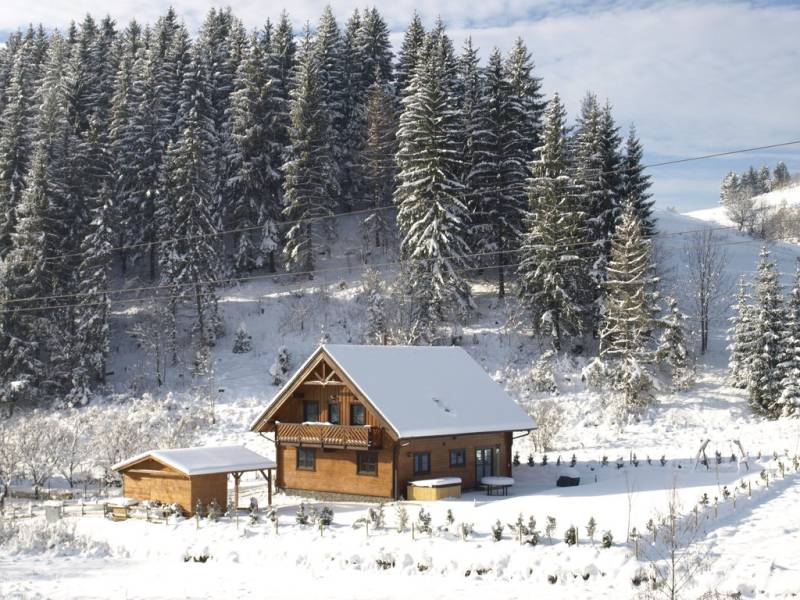 Exteriér ubytovania v Oščadnici, Chalet Le Pré, Oščadnica