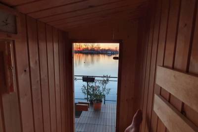 Sauna, Hausboat Bublinka „Život na vode“, Bratislava