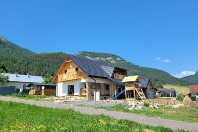 Exteriér ubytovania v prostredí Liptova, Vila Včielka, Kvačany