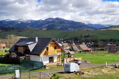 Exteriér ubytovania v prostredí Liptova, Vila Včielka, Kvačany