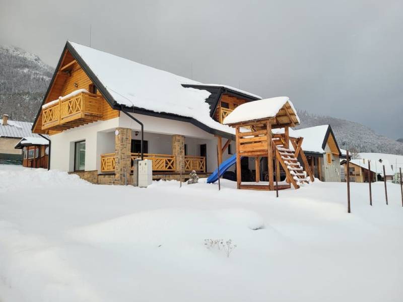 Exteriér ubytovania v prostredí Liptova, Vila Včielka, Kvačany