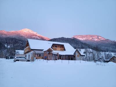 Exteriér ubytovania v prostredí Liptova, Vila Včielka, Kvačany