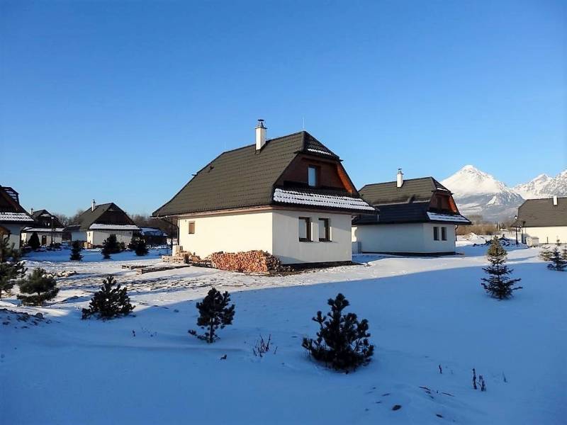 Chalet Jayata - exteriér ubytovania v Starej Lesnej, Chalet Jayata, Stará Lesná