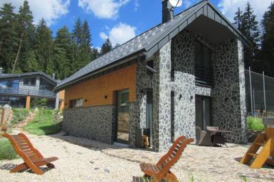 Chalet Vulpes - exteriér ubytovania v obci Olešná, Chalety Olešná, Olešná