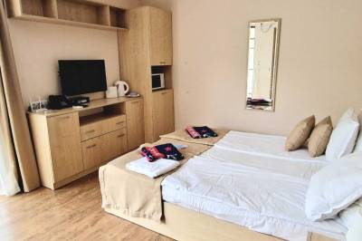 Apartmán s manželskou posteľou a LCD TV, Premium Štúdio 1037, 4 *Resort, Sveti Vlas, Sveti Vlas