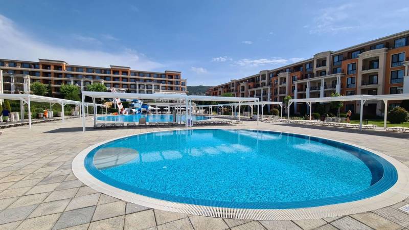 Vonkajší bazén, Premium Štúdio 1037, 4 *Resort, Sveti Vlas, Sveti Vlas