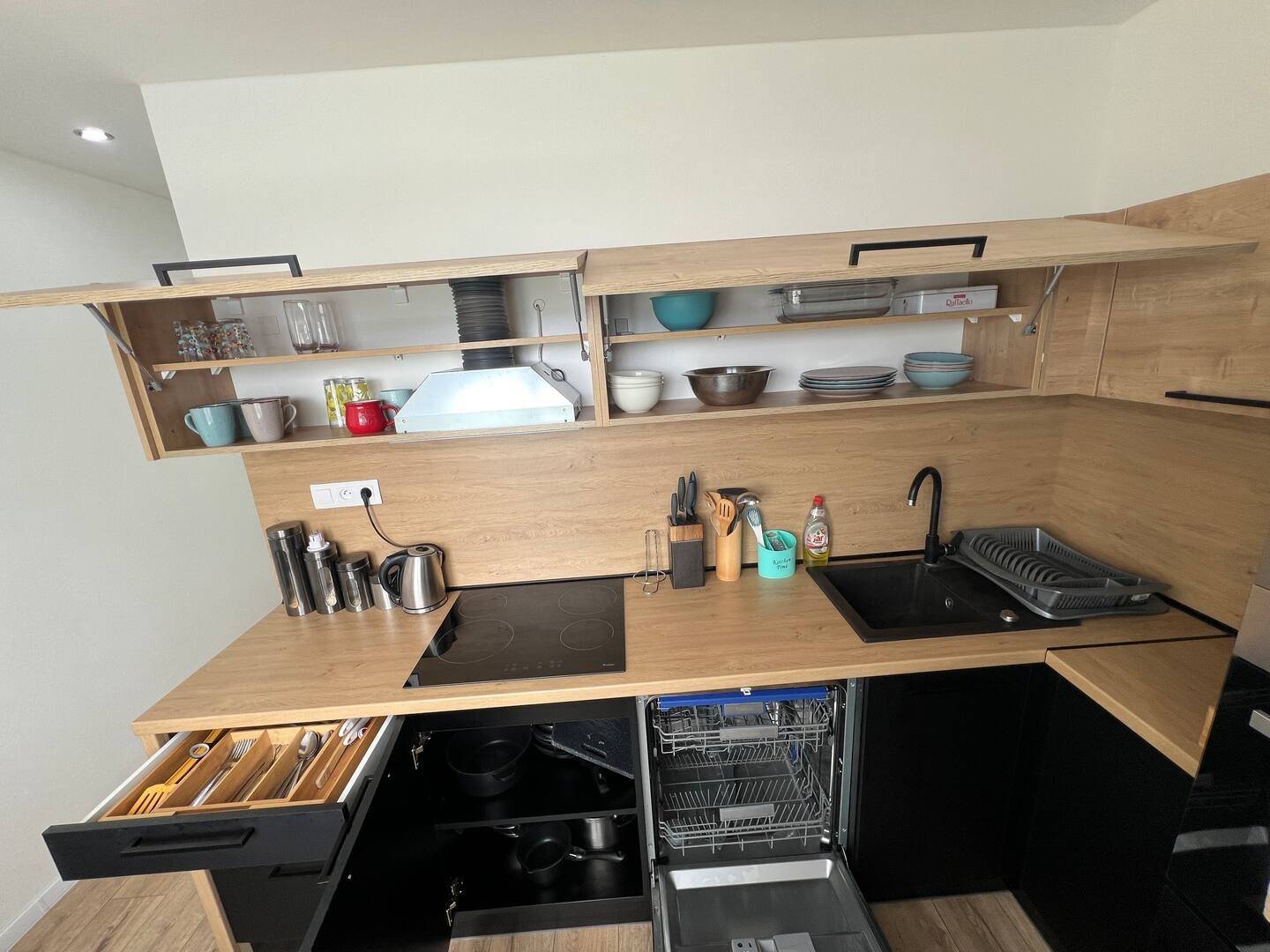 Kuchyňa, Apartmán White Diamond, Nitra