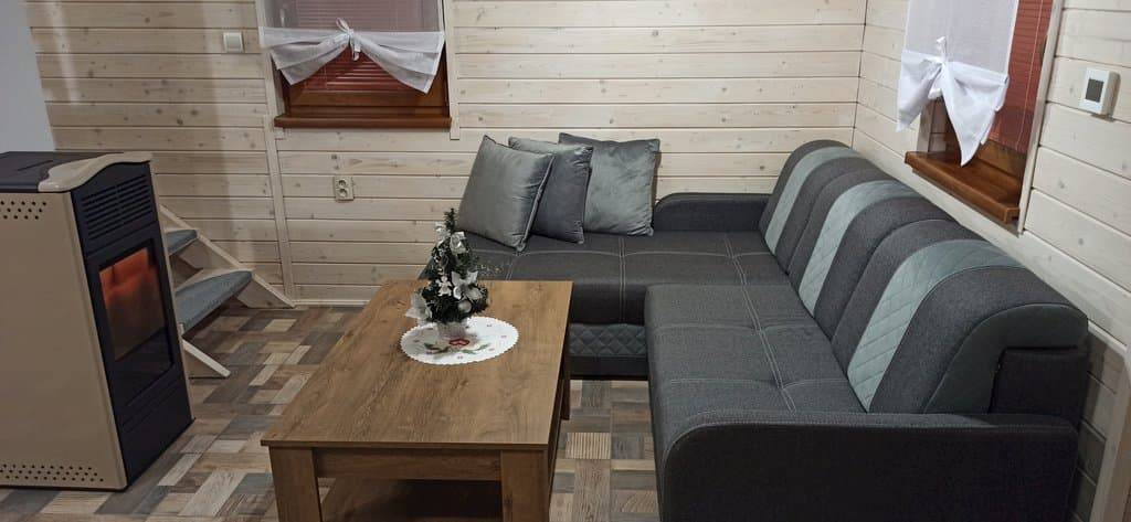 Obývačka, Drevenička Rybička, Liptovský Trnovec