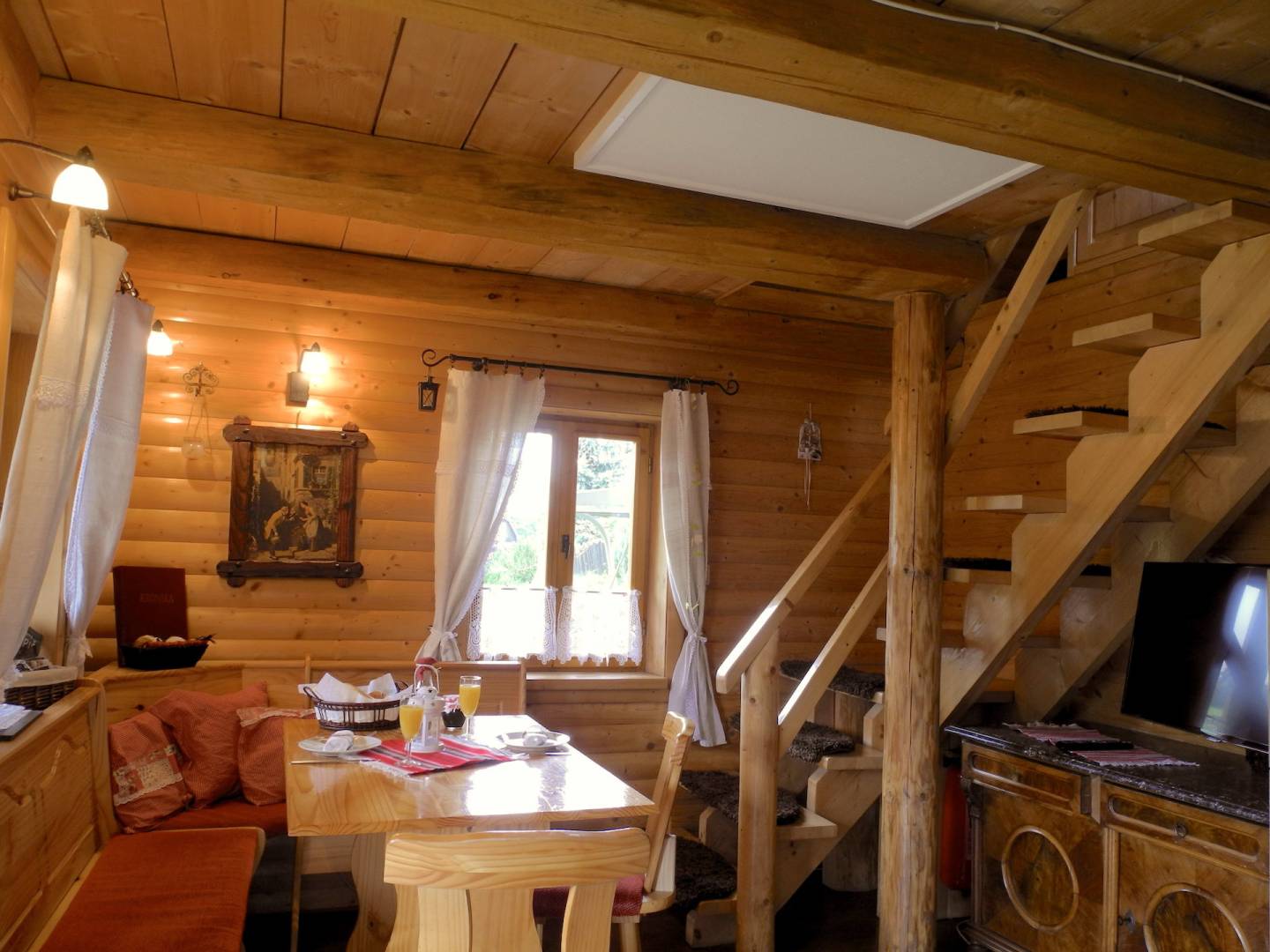 Obývačka, Chata pod Belianskymi Tatrami, Ždiar