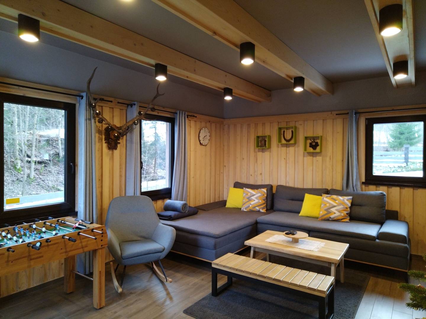 Obývačka, Chata Stodolka, Makov