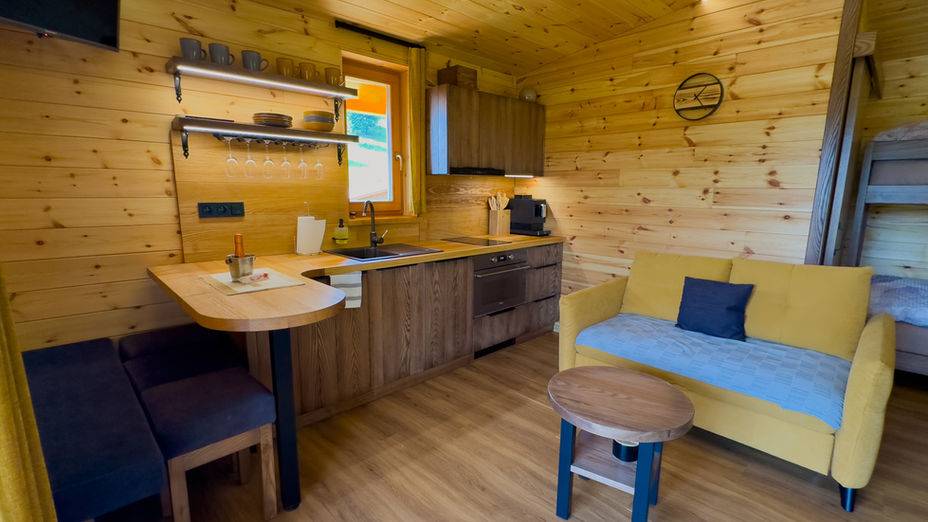 Obývačka, Domček v korunách stromov, Oščadnica