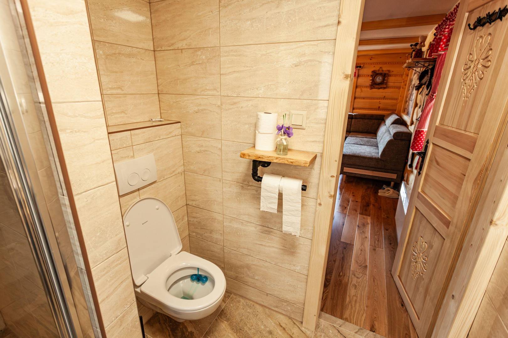 Samostatná toaleta, Chata Goralka, Horná Lehota