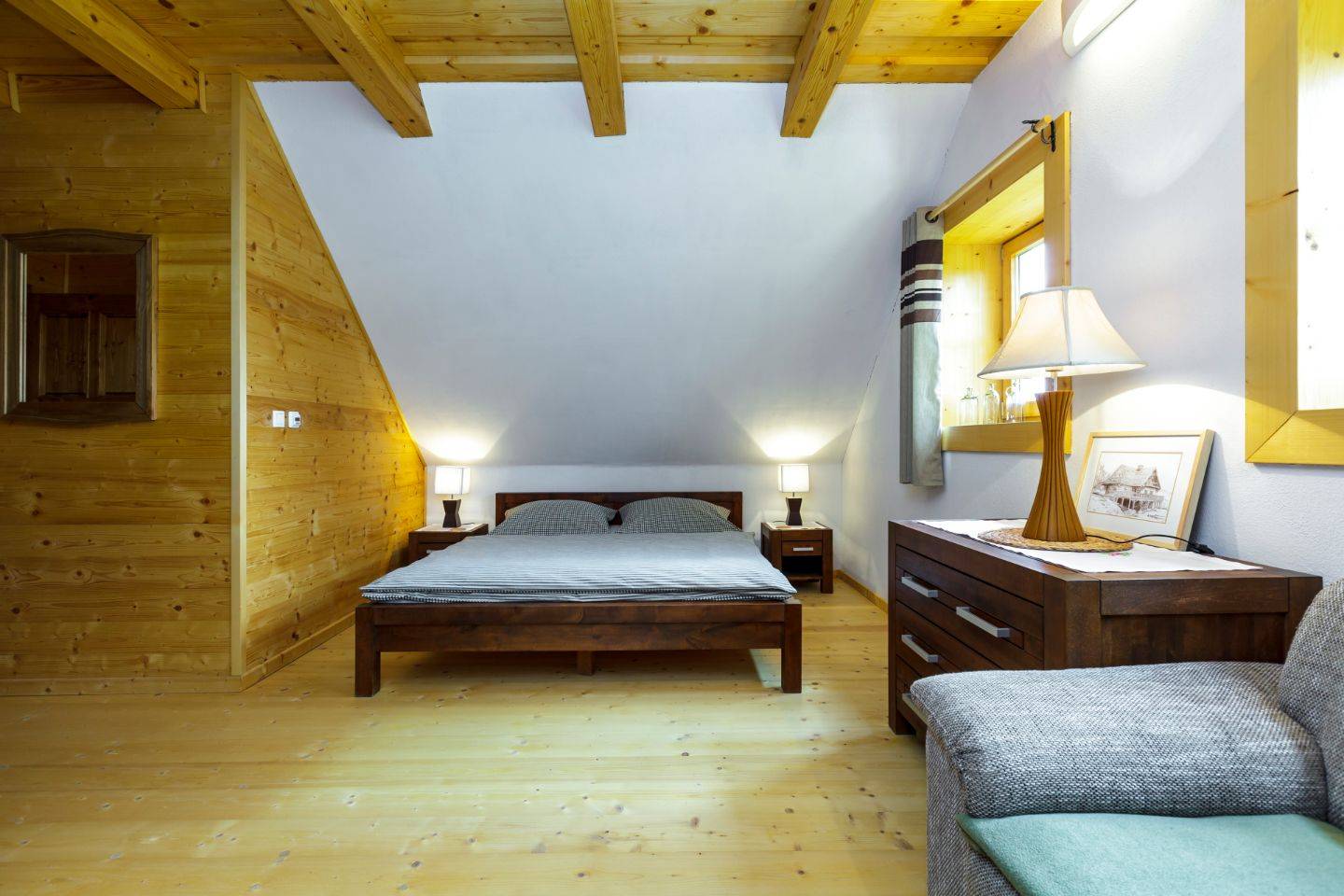 Spálňa, Rozprávková chalúpka Borové, Malé Borové