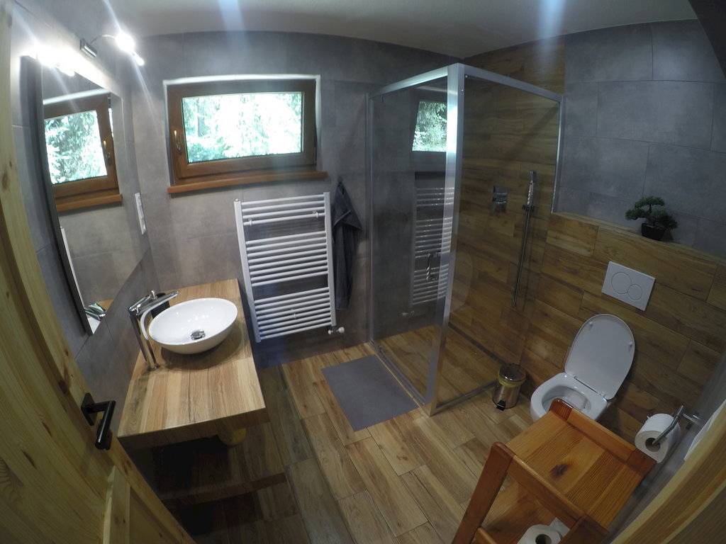 Kúpeľňa s toaletou, Chata Macejko, Smižany