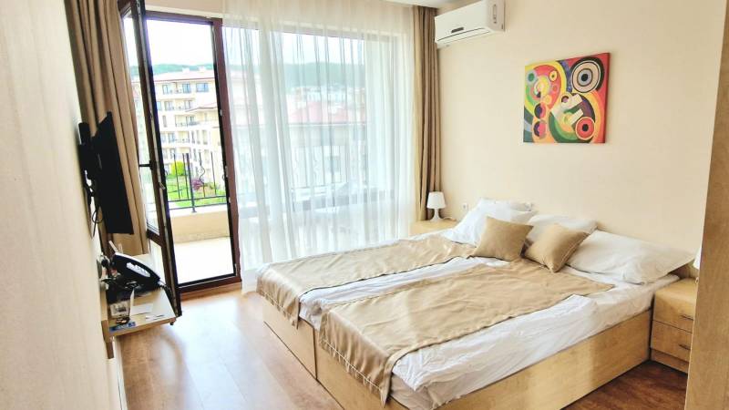 Apartmán s manželskou posteľou a LCD TV, Premium Štúdio 4025, 4 *Resort, Sveti Vlas, Sveti Vlas