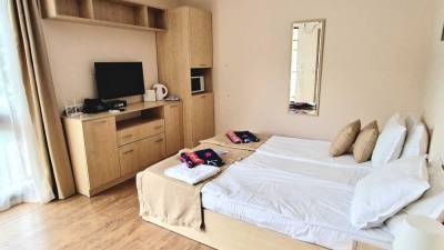 Apartmán s manželskou posteľou a LCD TV, Premium Štúdio 1037, 4 *Resort, Sveti Vlas, Sveti Vlas